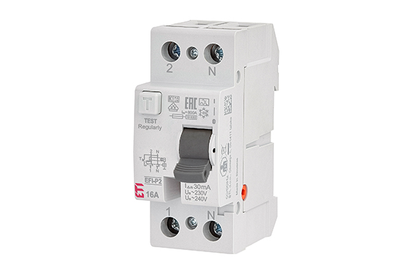 EFI-P - New series of Residual Current Circuit Breakers