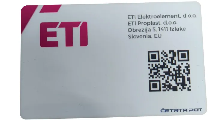 Krovimo stotelės priedai EVC-RFID card 001800201