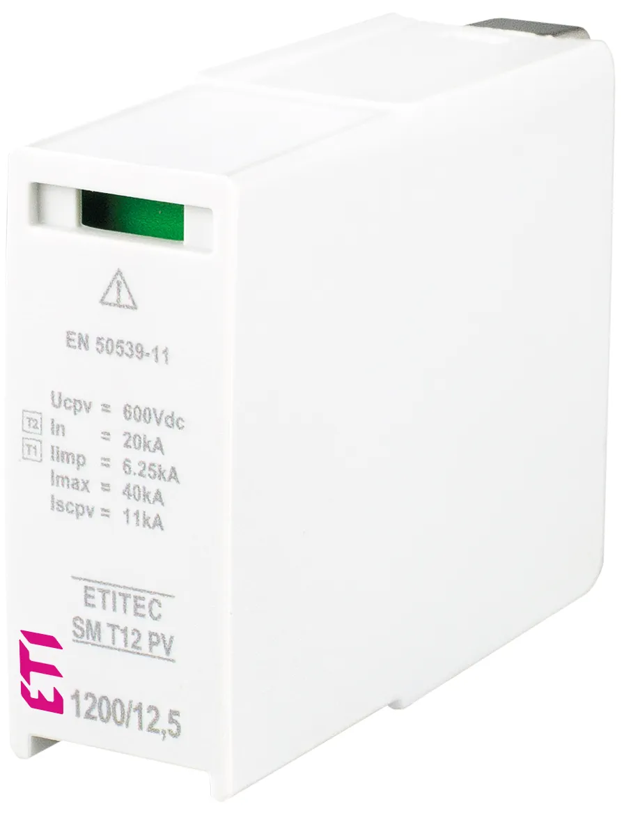 Viršįtampių ribotuvas MOD. SM T12 PV 600/6,25 S 002440632