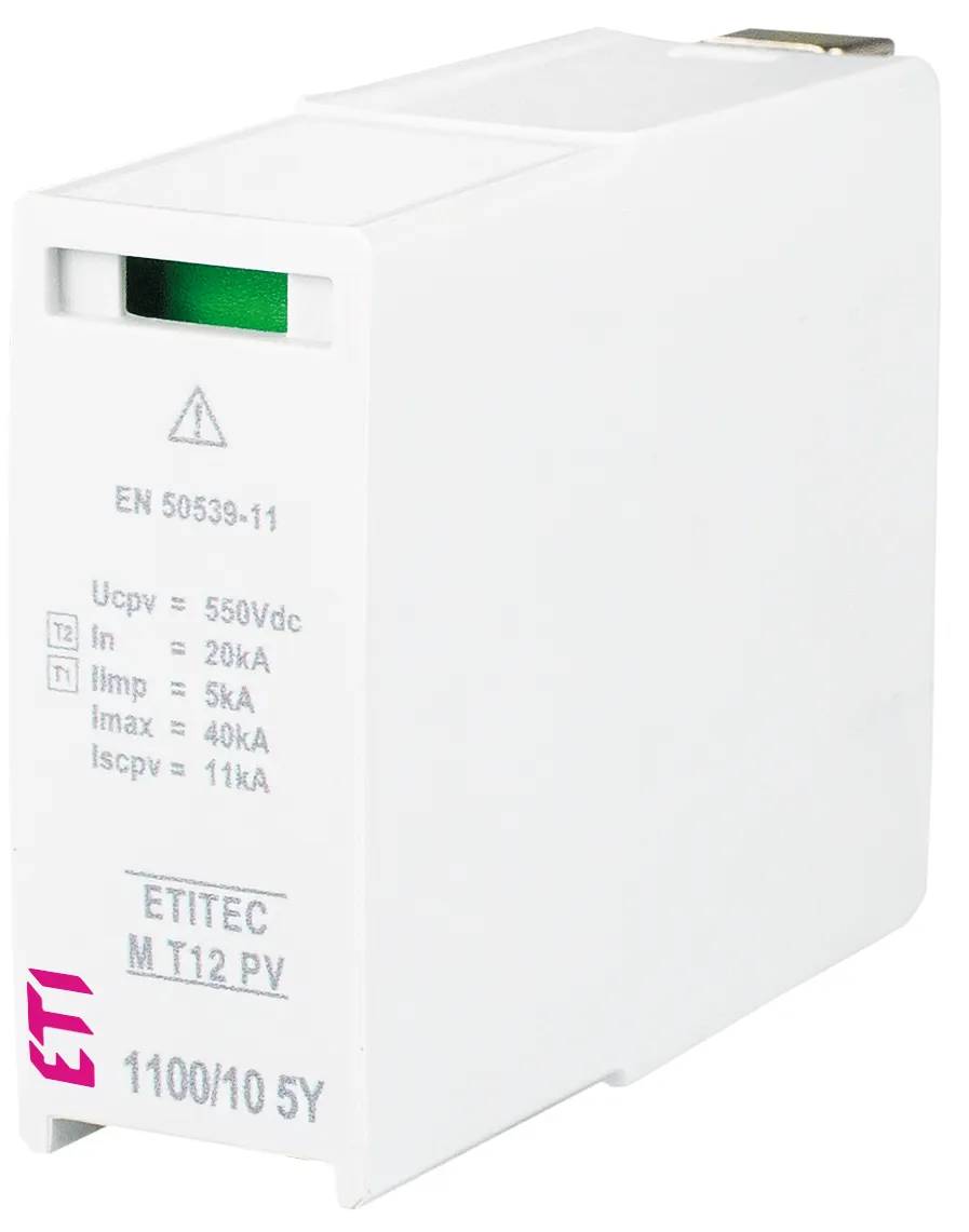 Viršįtampių ribotuvas MOD. M T12 PV 550/5 5Y S 002440678