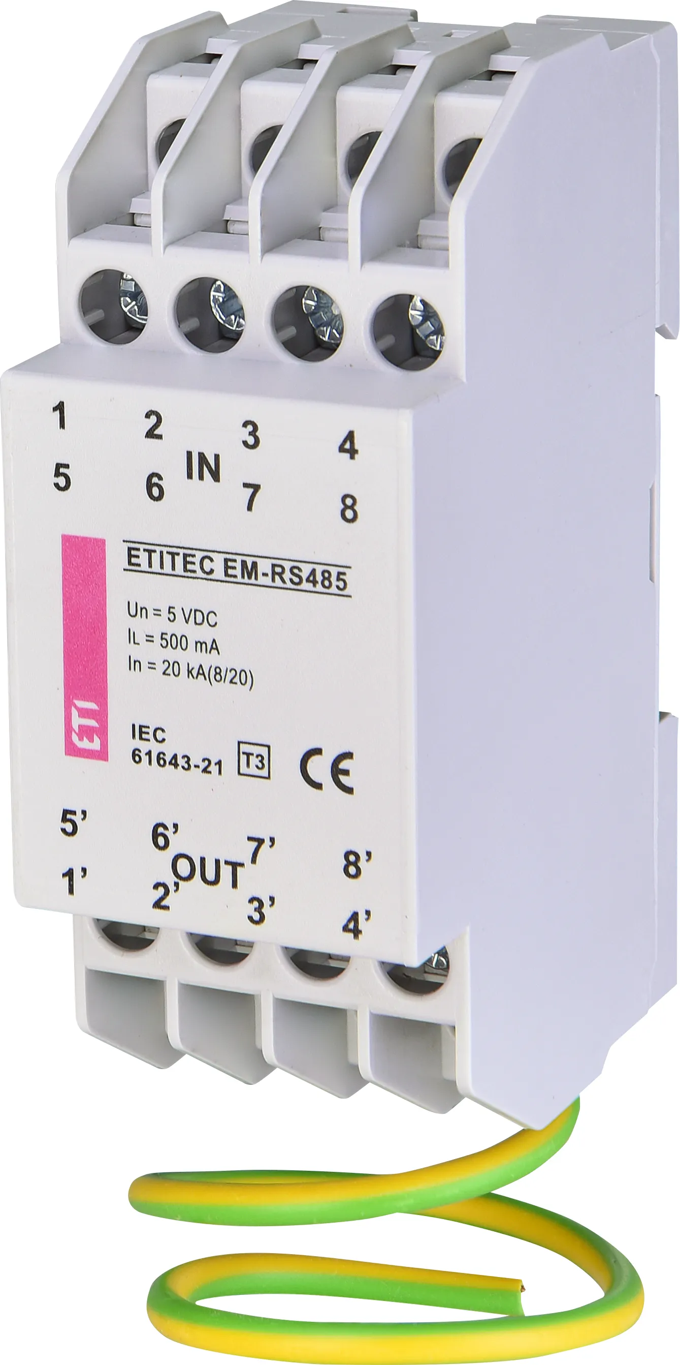 Viršįtampių ribotuvas ETITEC EM-RS485 002441713