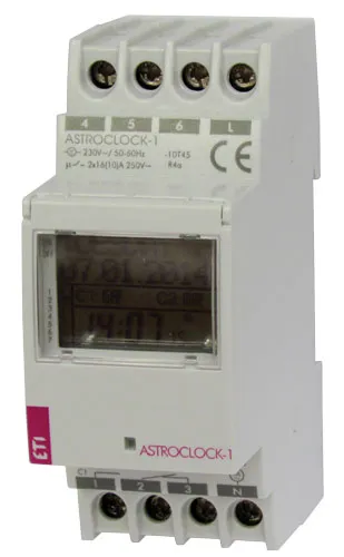 Laiko relė, skaitmeninė ASTROCLOCK-1 002472031