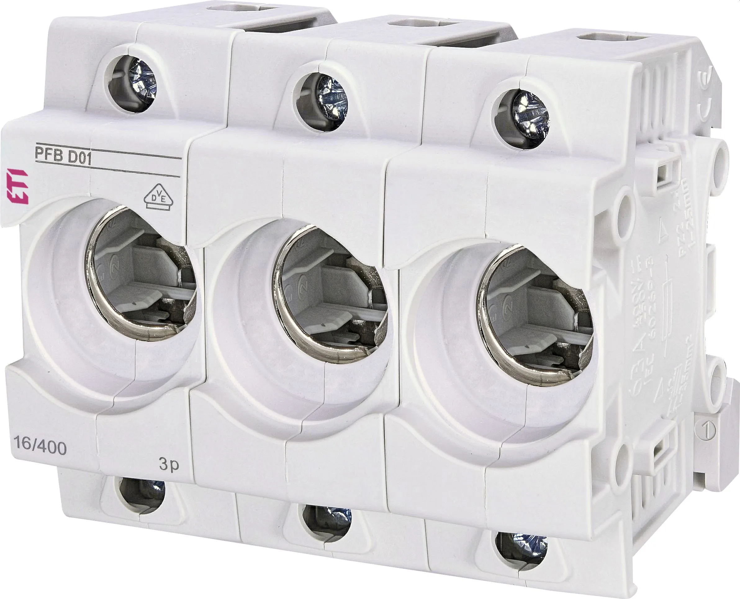 Saugiklių lizdas PFB D01 3p 002510013