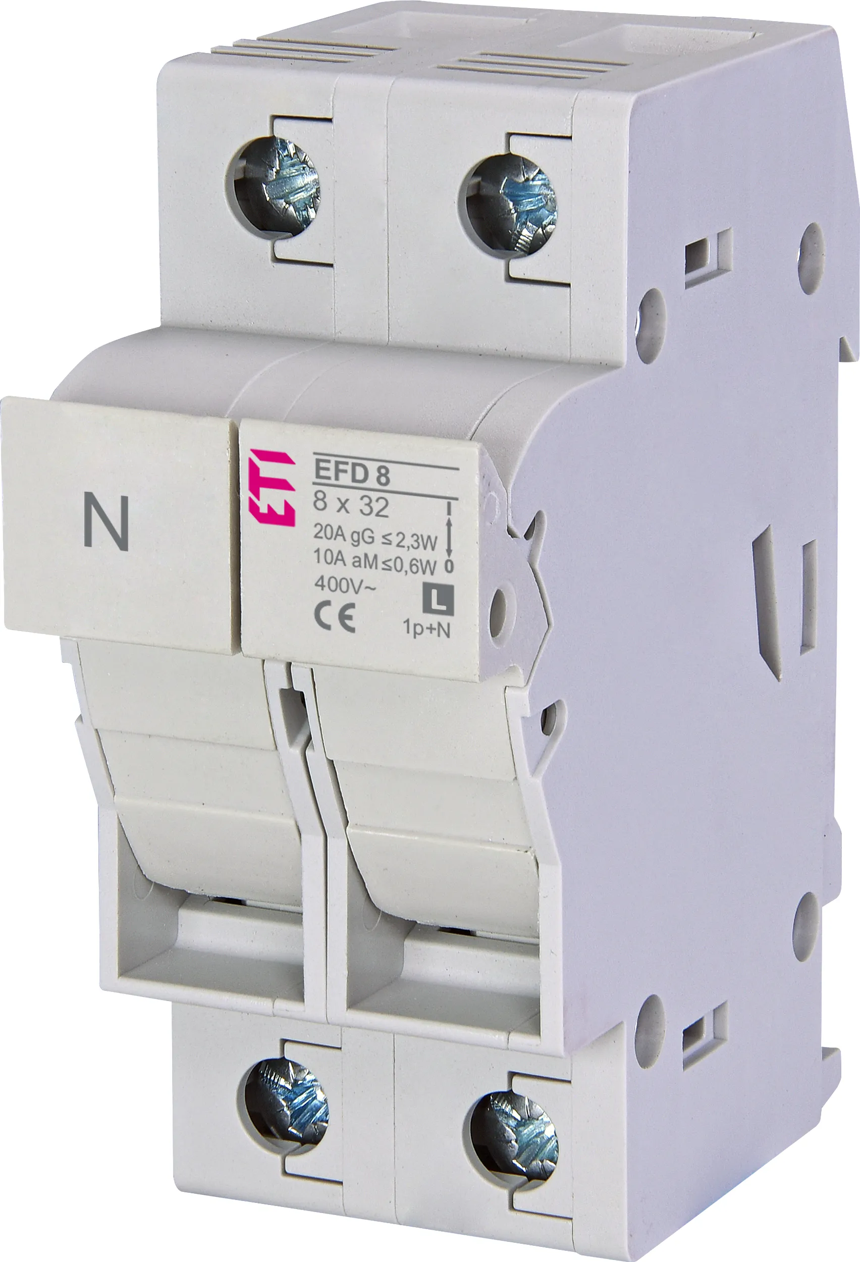 Saugiklių kirtiklis EFD 8 1p+N L 002520007
