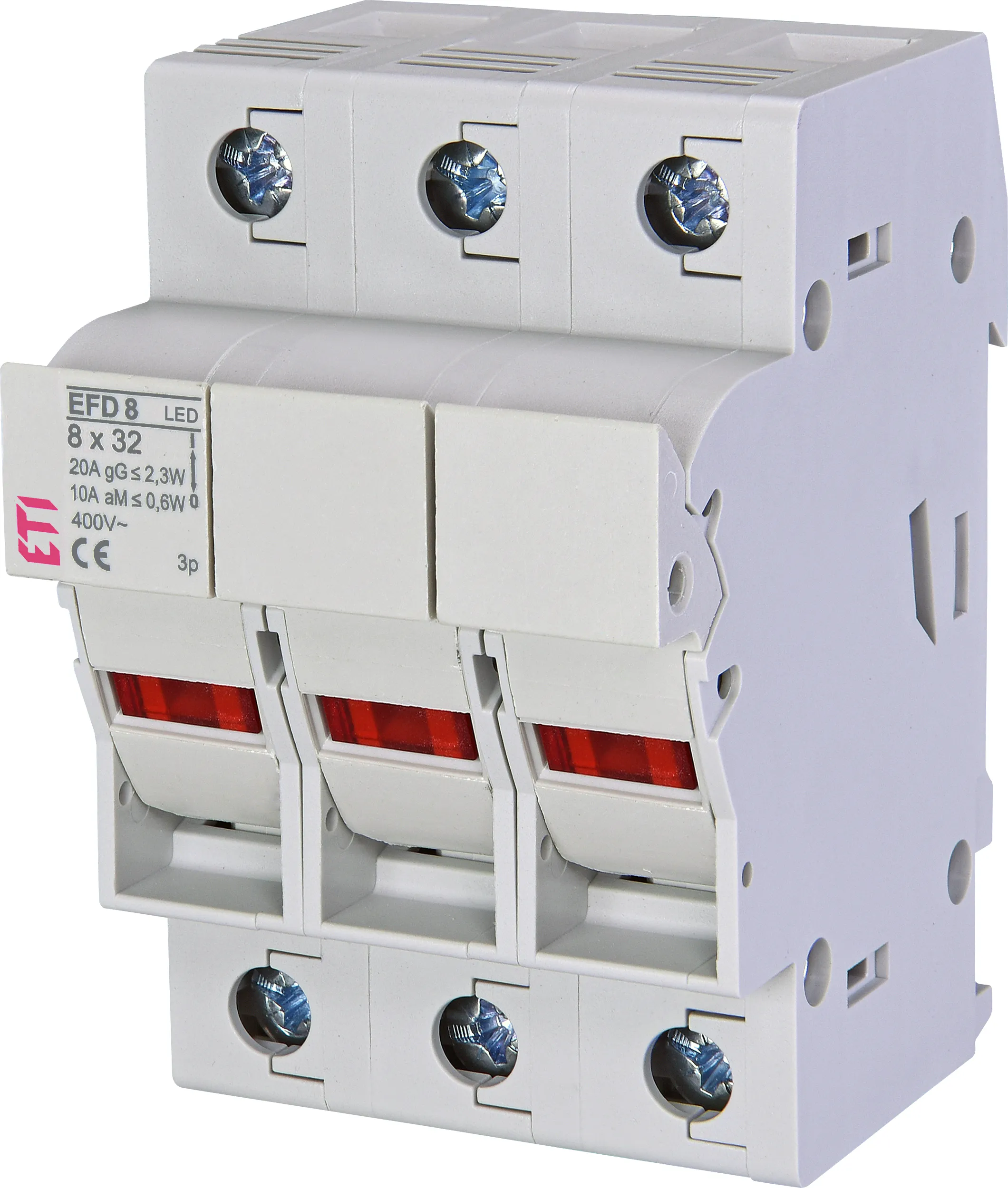 Saugiklių kirtiklis EFD 8 3p LED 002520014