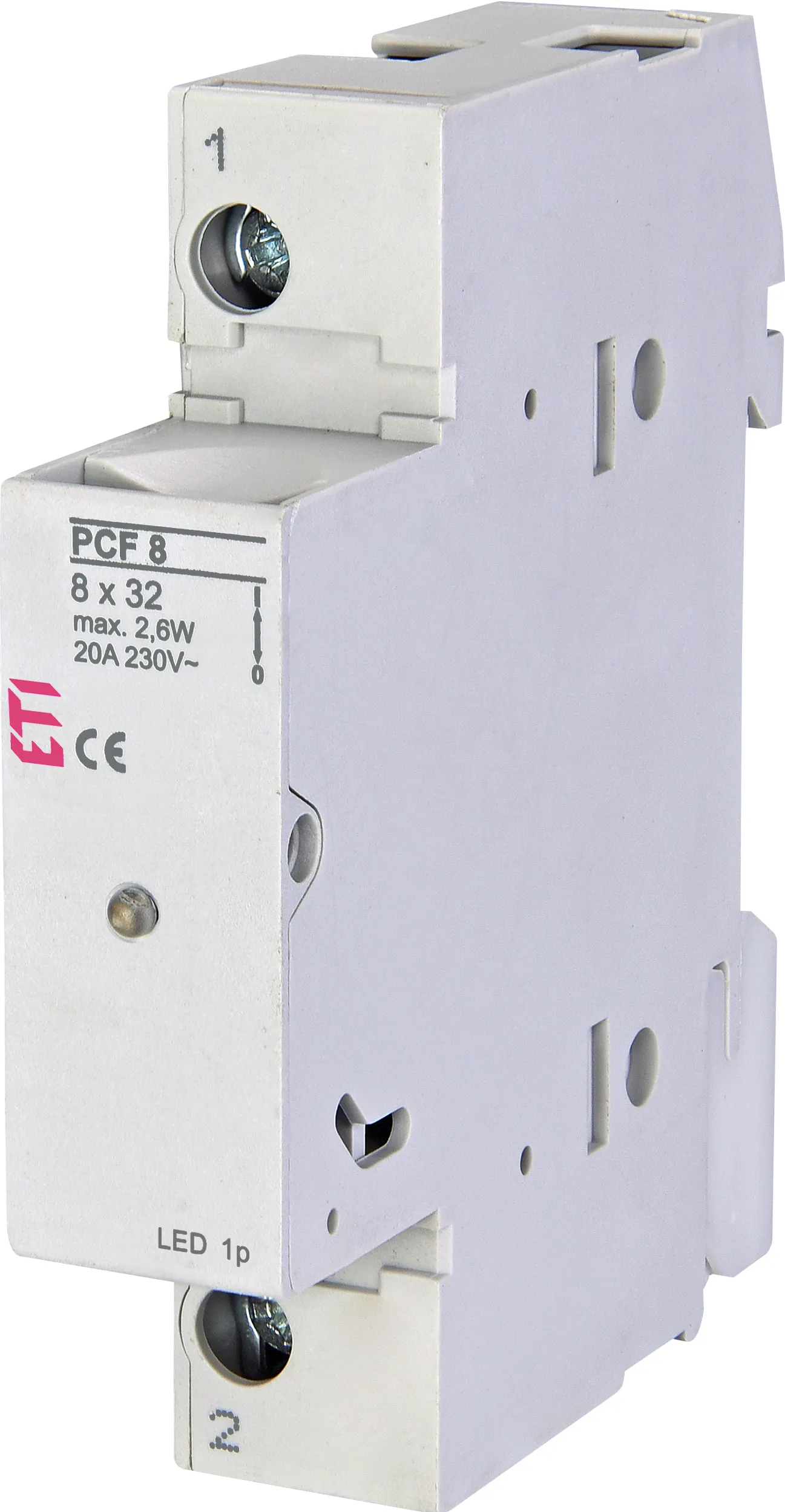 Saugiklių kirtiklis PCF 8 1p LED 002530011