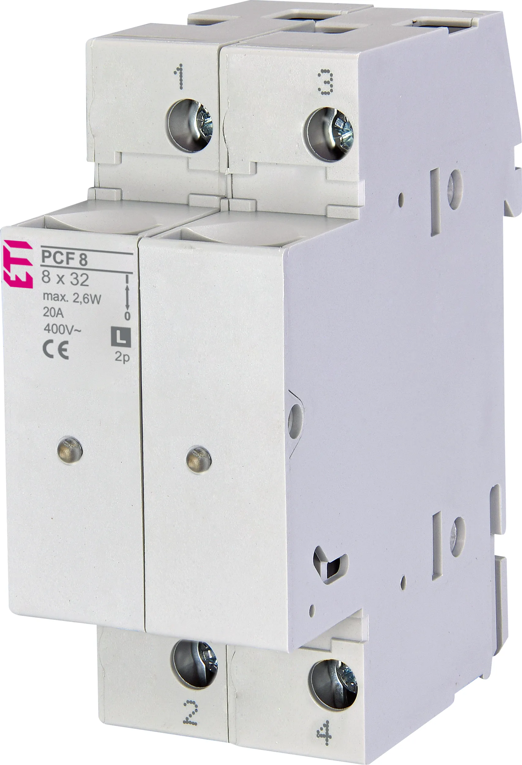 Saugiklių kirtiklis PCF 8 2p LED L 002531013