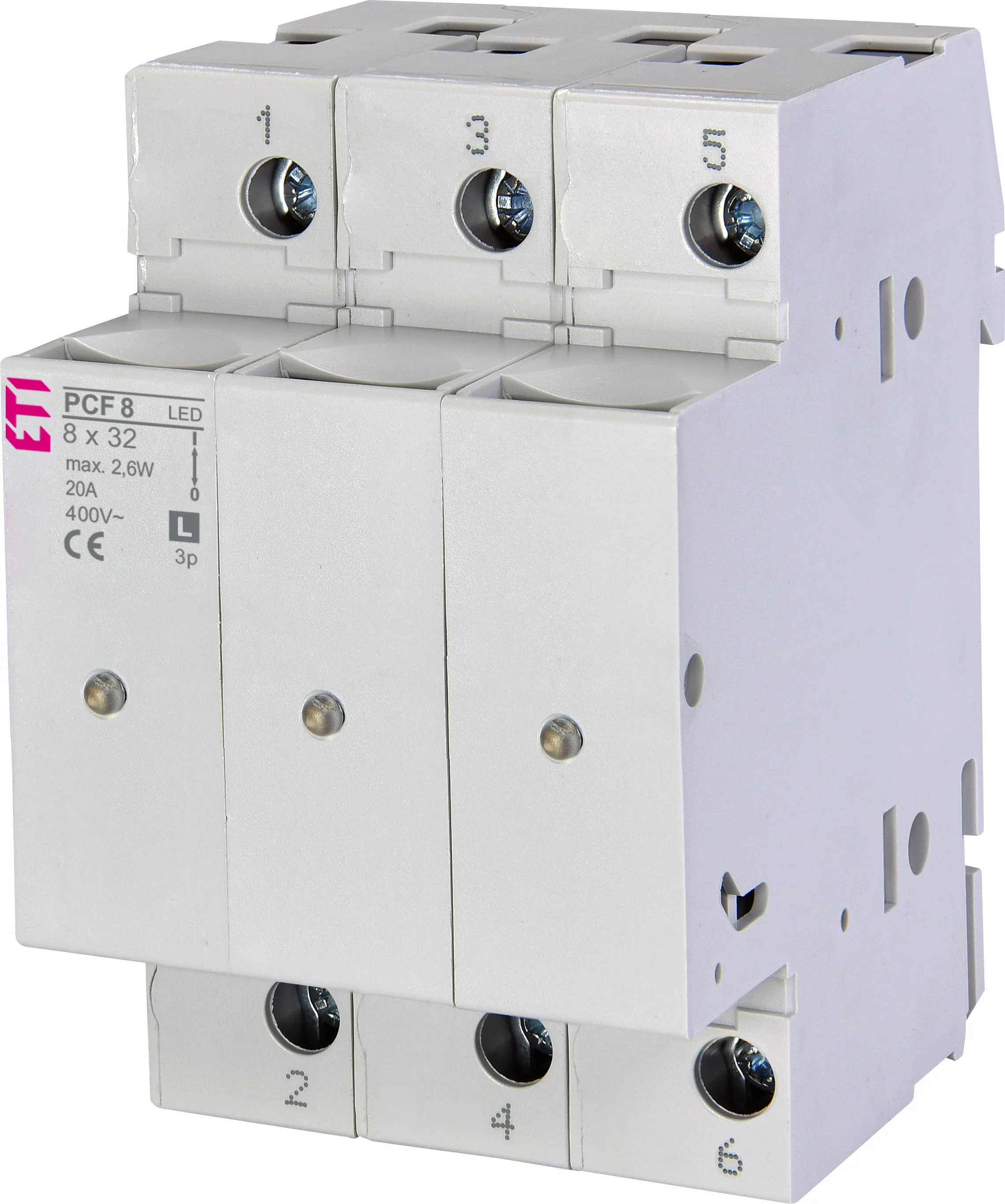 Saugiklių kirtiklis PCF 8 3p LED L 002531014