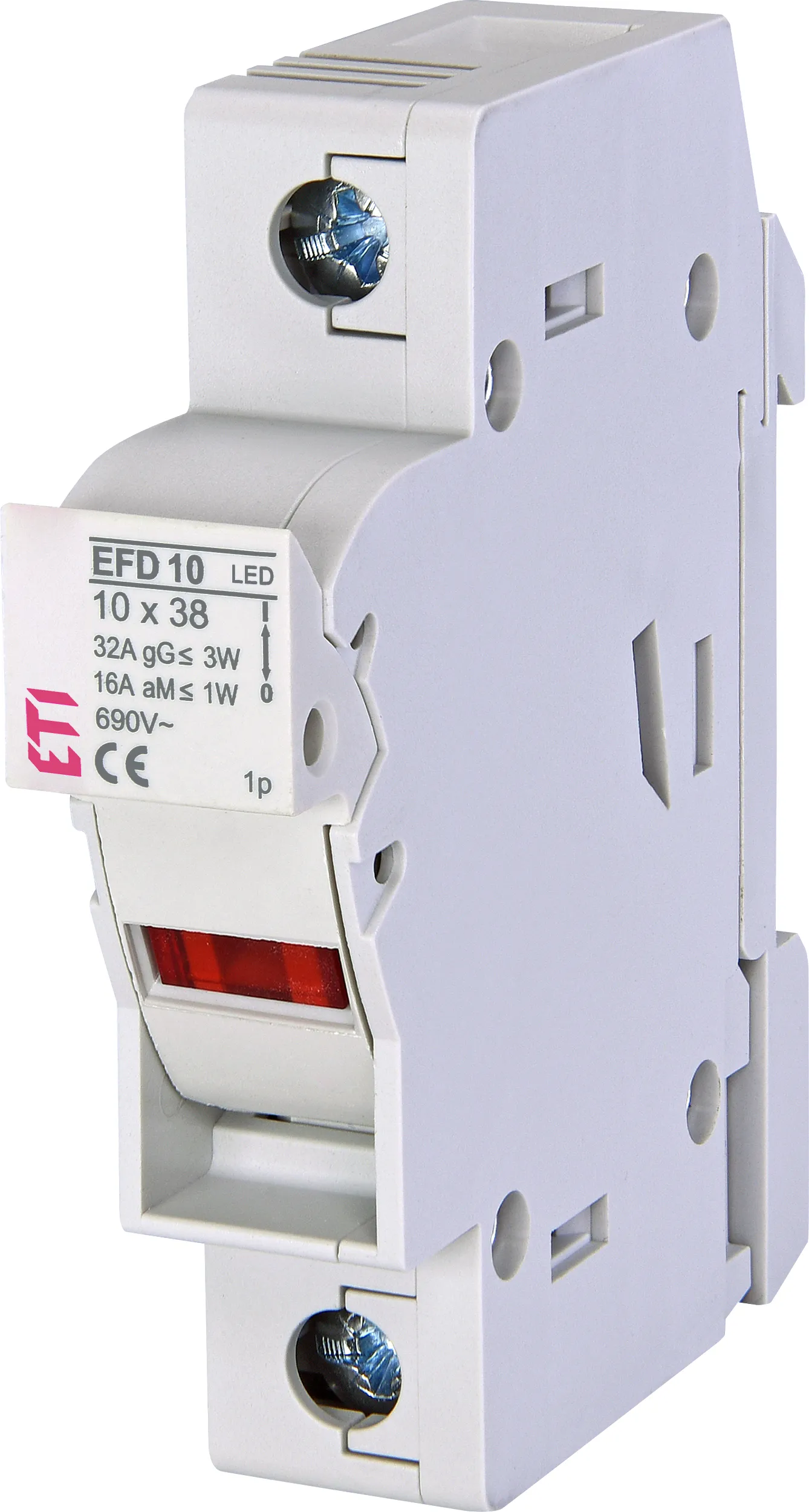 Saugiklių kirtiklis EFD 10 1p LED AD 002540311