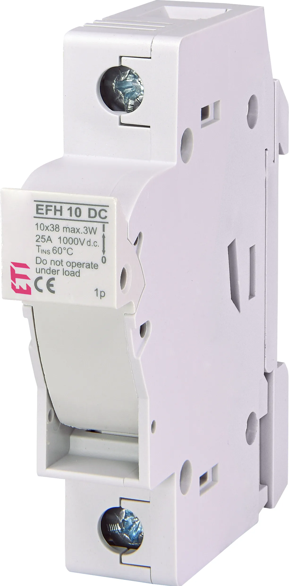 Saugiklių lizdas EFH 10 DC 1p AD 002540501