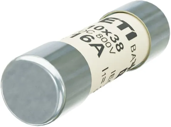 Saugikliai CH10x38 gBat 16A/800V DC 002626042