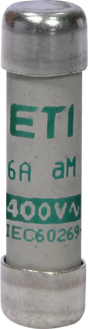 Saugikliai CH8x32 aM 6A/400V 002652003