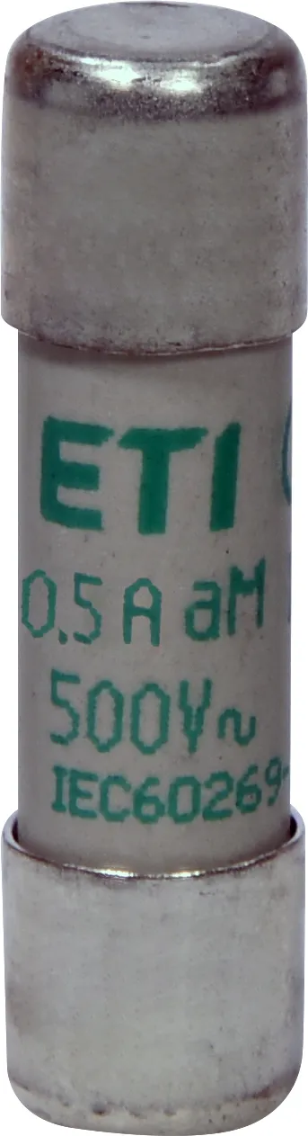 Saugikliai CH10x38 aM 0,5A/500V 002652009