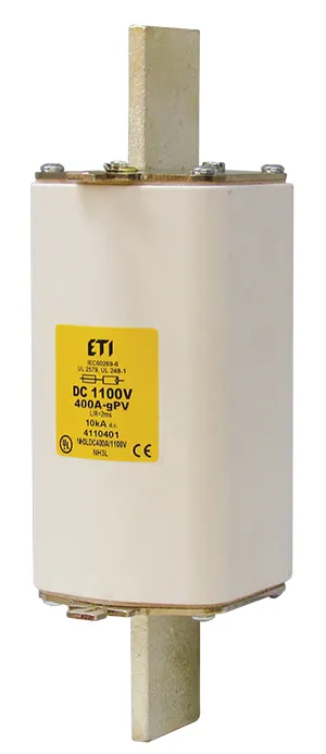Saugikliai NHS1XL gPV 63A/1100V DC UL 004110472
