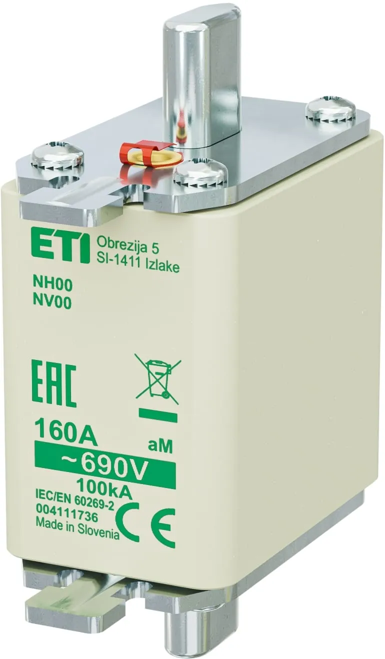 Saugikliai NH00 aM 160A/690V 004111736