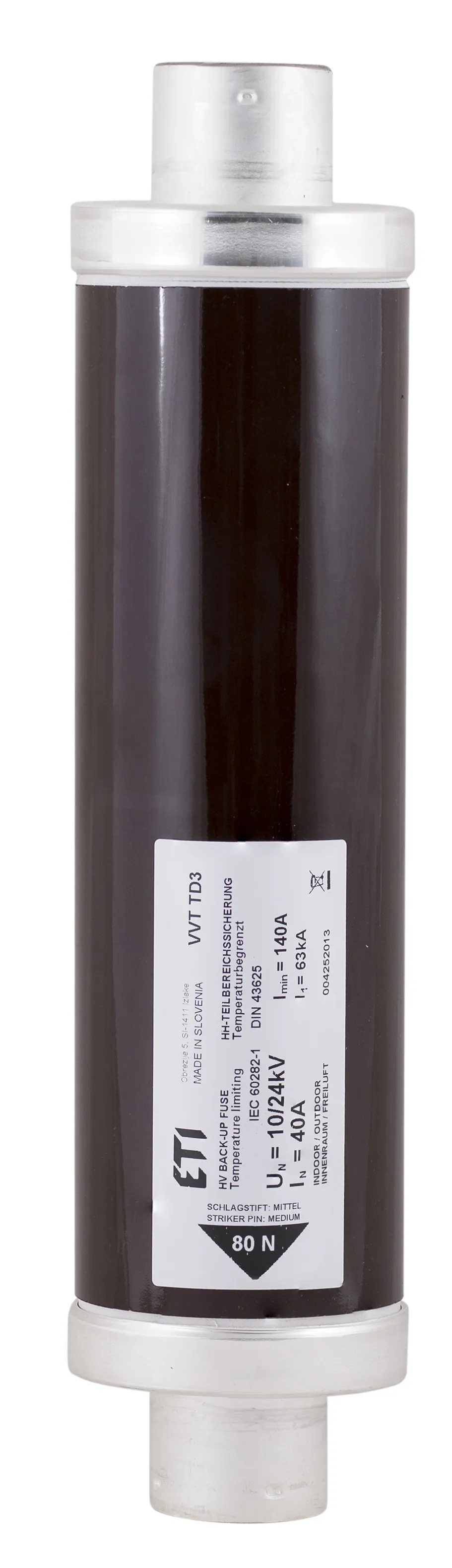 Saugikliai VVT-D3 24kV/2A 292 004252103