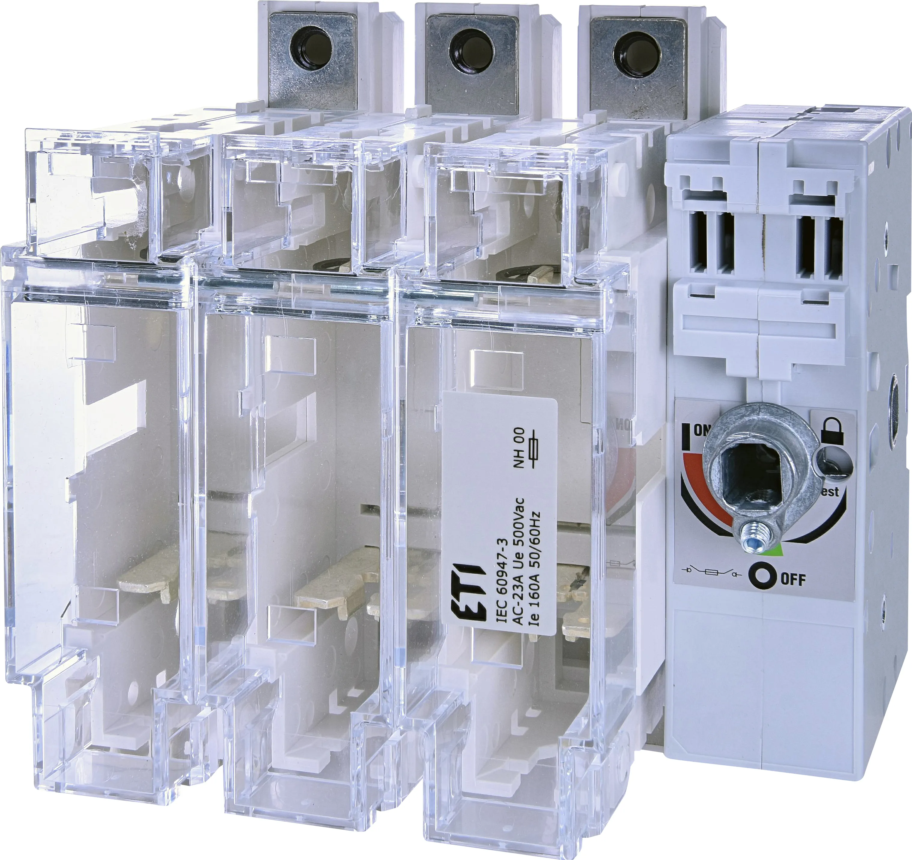 Kirtiklis su saugikliais FLBS 160 3P 004661801