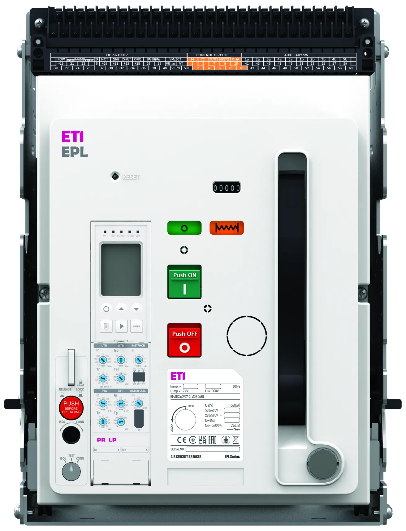 Orinis automatinis jungiklis EPL-12 3H AD/M2C2S2/PR-LP 004695703