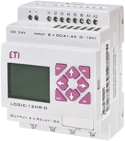 PLC valdiklis LOGIC-12HR-D 004780002