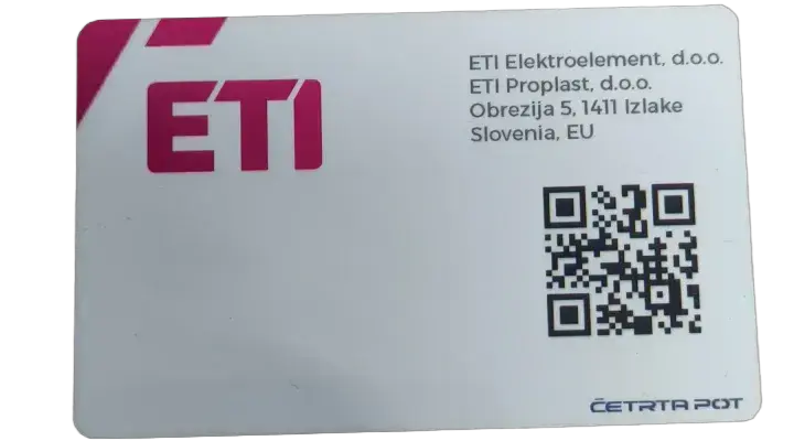 Vaizdas EVC-RFID card