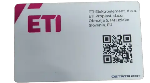 Vaizdas EVC-RFID card