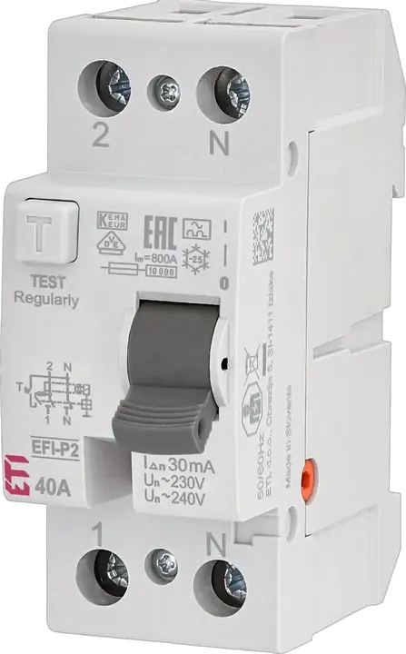 Vaizdas EFI-P2 A 63/0.3 127V