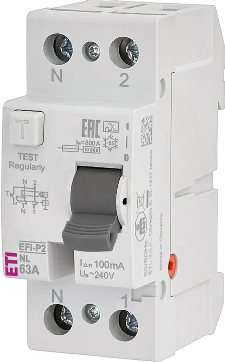 Vaizdas EFI-P2 A 63/0.1 NL
