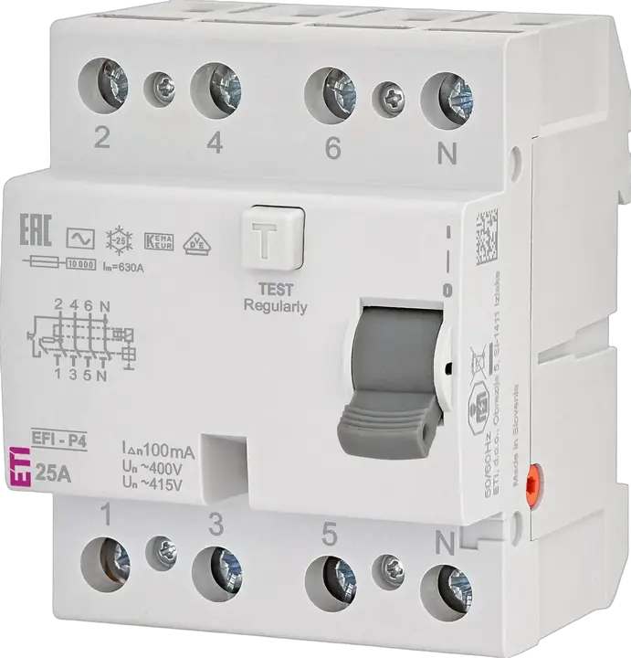 Vaizdas EFI-P4 AC 25/0.1