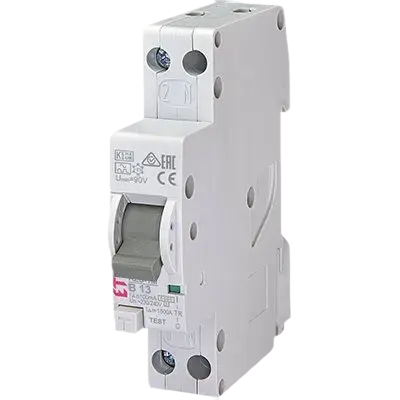 Vaizdas *KZS-1M 1p+N AC B13/0.01 6kA