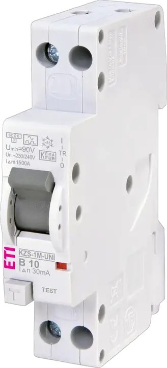 Vaizdas KZS-1M-UNI 1p+N A B10/0.03