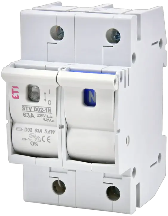 Vaizdas STV D02 63A 1p+N