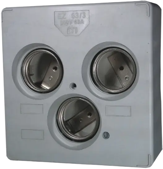 Vaizdas * DII E27 25A EZV DELTA 3p