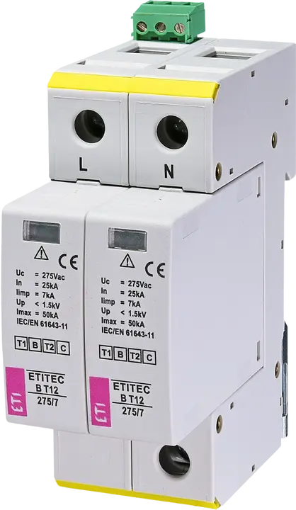 Vaizdas * ETITEC B T12 275/7 2+0 RC