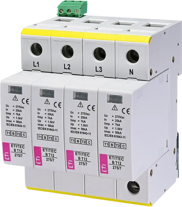Vaizdas * ETITEC B T12 275/7 4+0 RC