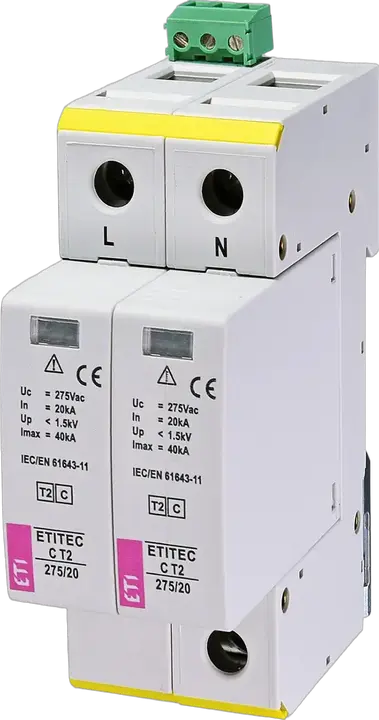 Vaizdas ETITEC C T2 275/20 2+0 RC