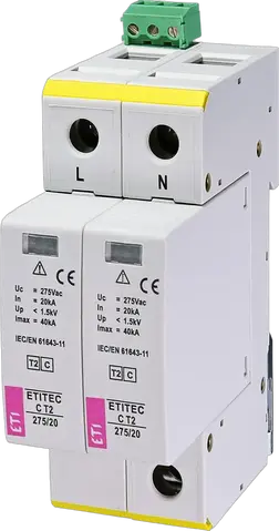Vaizdas ETITEC C T2 275/20 2+0 RC