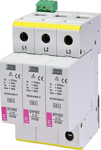Vaizdas ETITEC C T2 275/20 3+0 RC