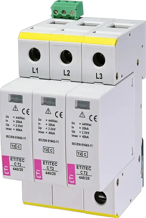 Vaizdas ETITEC C T2 440/20 3+0 RC