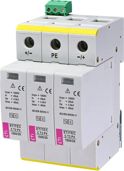 Vaizdas * ETITEC C T2 PV 1000/20 RC
