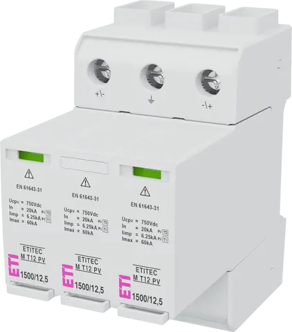 Vaizdas ETITEC M T12 PV 1500/12,5 Y
