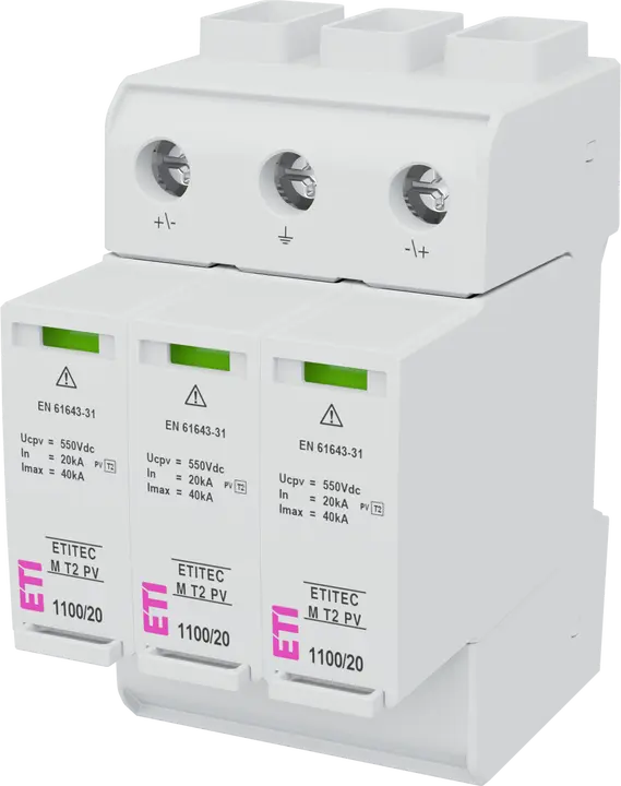 Vaizdas ETITEC M T2 PV 1100/20 Y RC
