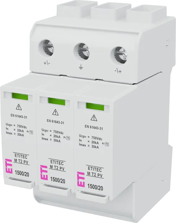 Vaizdas ETITEC M T2 PV 1500/20 Y RC