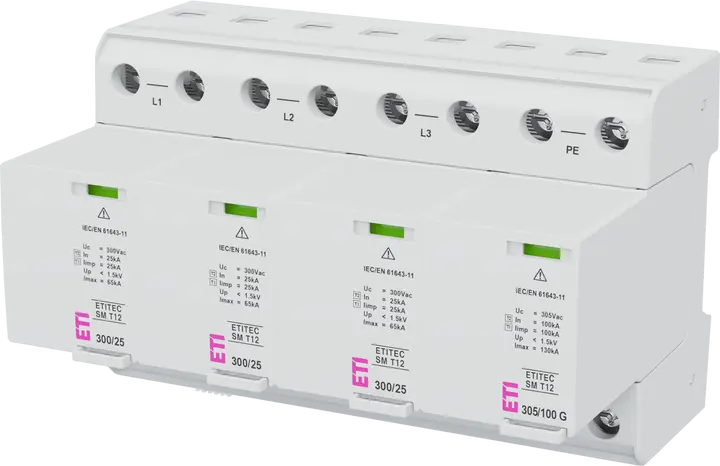 Vaizdas ETITEC SM T12 300/25 3+1 RC