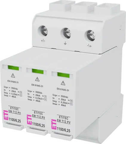 Vaizdas ETITEC EM T12 PV 1100/6,25 Y