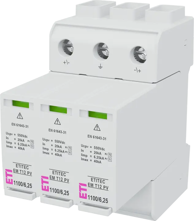 Vaizdas ETITEC EM T12 PV 1100/6,25 Y R