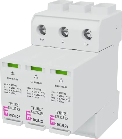 Vaizdas ETITEC EM T12 PV 1100/6,25 Y R