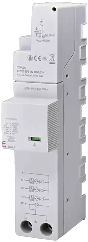 Vaizdas ETITEC ZPS T12 300/12,5 3+0 RC
