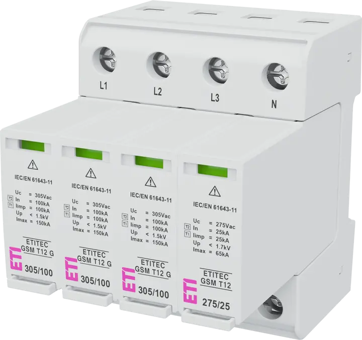 Vaizdas ETITEC GSM T12 275/25 3+1 RC