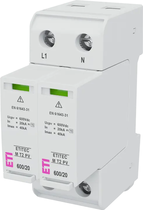 Vaizdas ETITEC M T2 PV 600/20