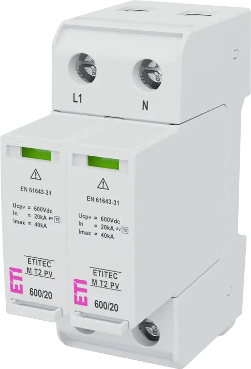Vaizdas ETITEC M T2 PV 600/20 RC